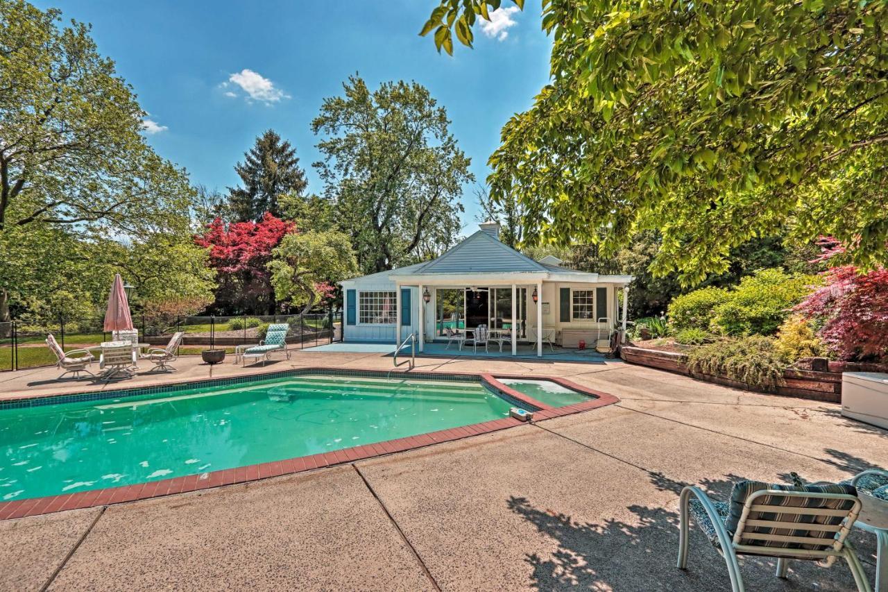 Morgan Hughes Homestead With Game Room And Pool! Lansdale Exterior foto